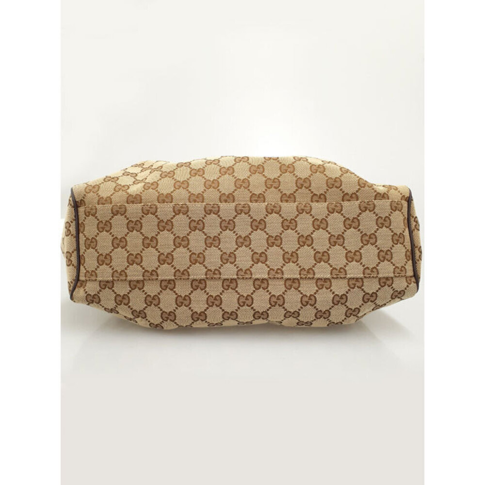 Gucci GG Canvas Sukey Tote Bag Brown - Picture 8 of 9